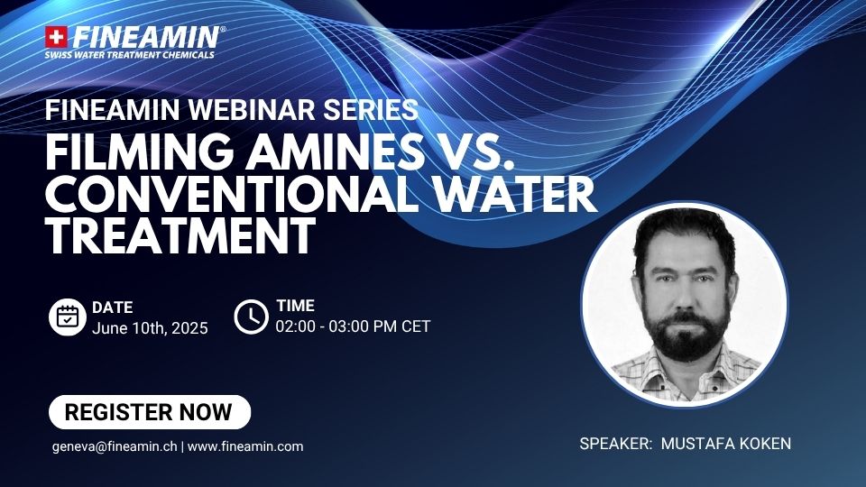 Fineamin Webinar on Filming Amines vs. Traditional Water
