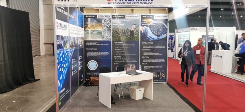 Fineamin presentation at Aquatech MExico 05
