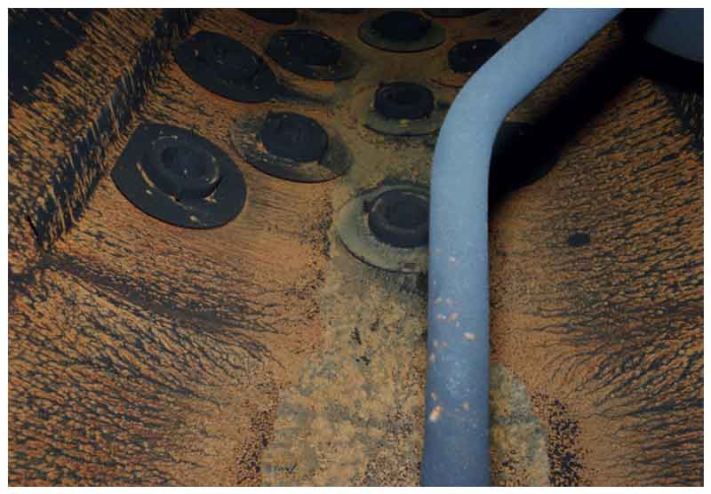 boiler before alkali boil out