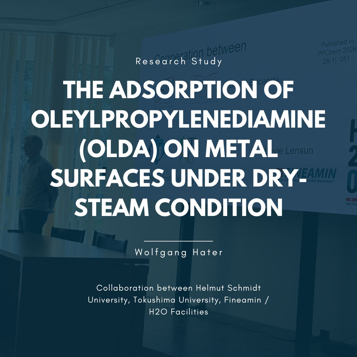 GSAPWS 2026 Study on Filming amines